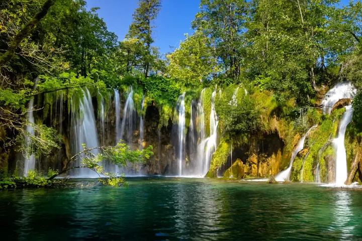 Waterfall, Plitvice Lakes National Park